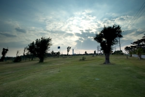 粟国島のグランドゴルフ場