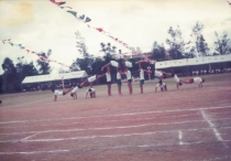 運動会　中学校　組体操