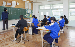 中学校2年生教室